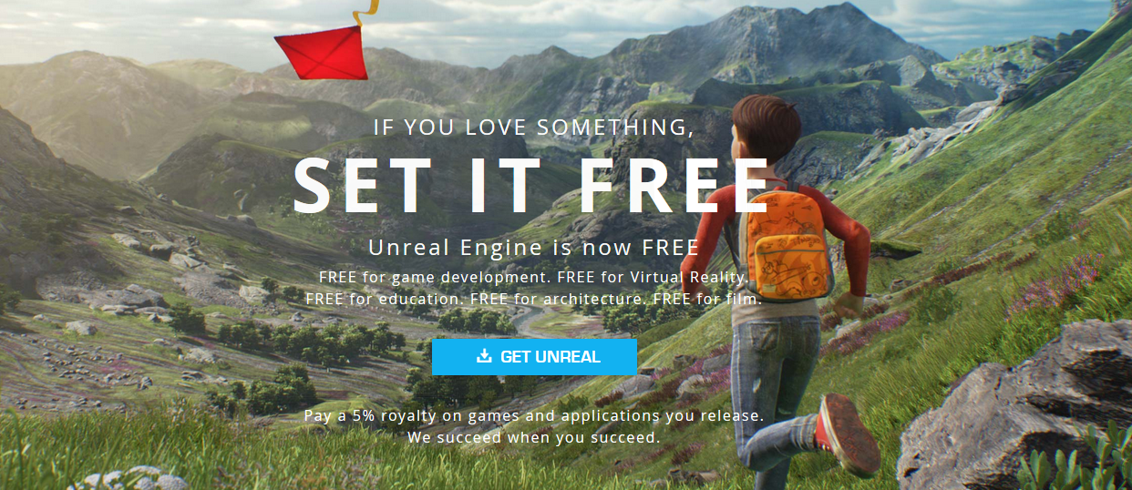 unrealEngine 4 free